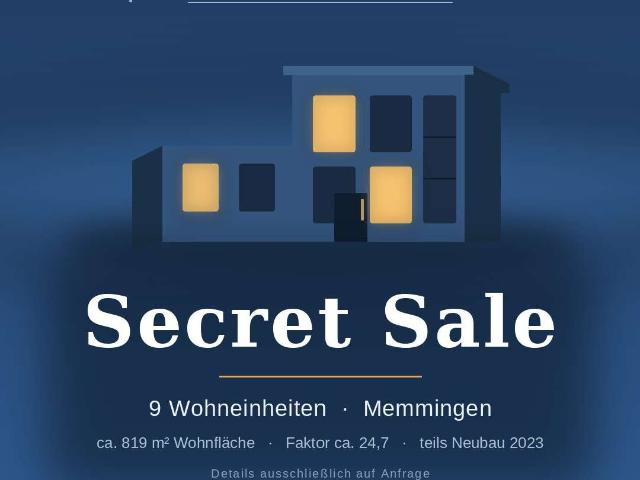 Haus zum Kaufen in Memmingen 3.200.000,00 EUR 819 m²