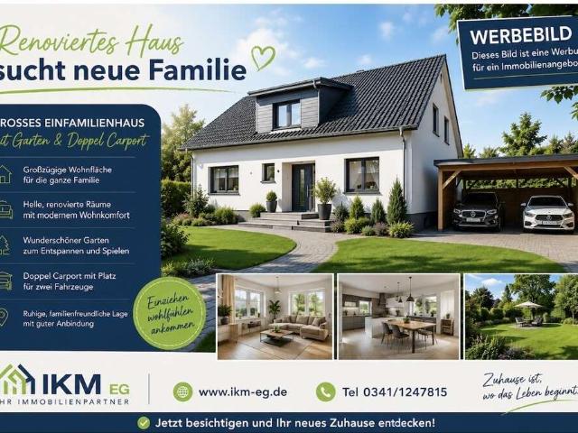Haus zum Kaufen in Schönwölkau 399.000,00 EUR 173 m²