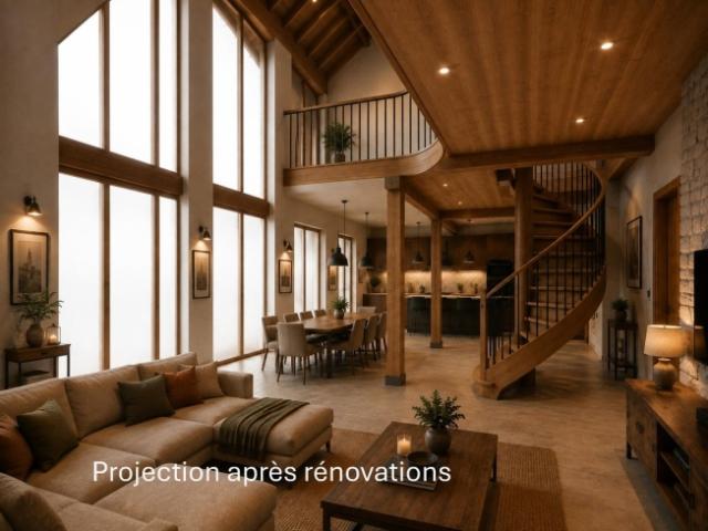 Haus 7,5 Zimmer in Saint Pierre de Clages mit 237 m² in Renovierung