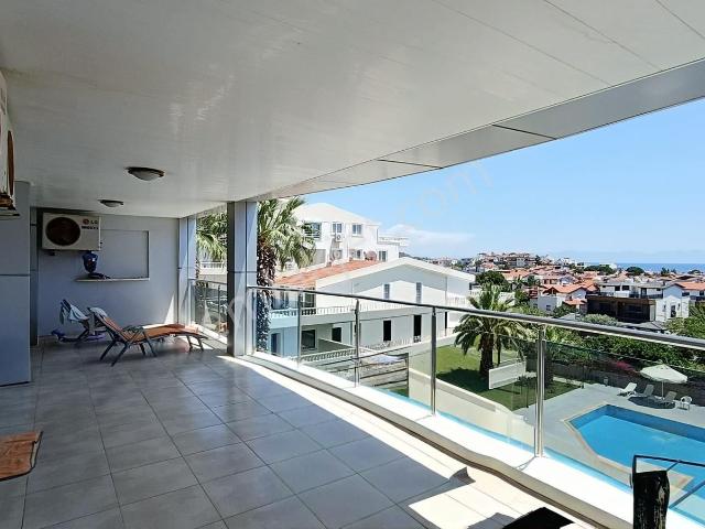 Havuzlu, Asansörlü,full Deniz Manzaralı, Eşyalı