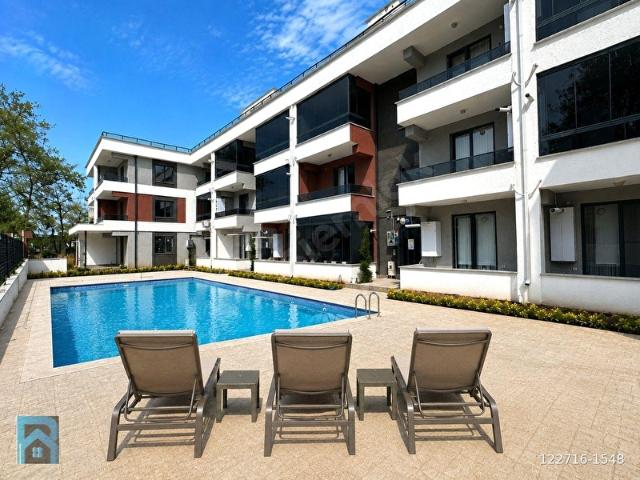 HAVUZLU SİTE SIFIR DAİRE YERDEN ISITMA 2+1 YÜKSEK KREDİYE AÇIK