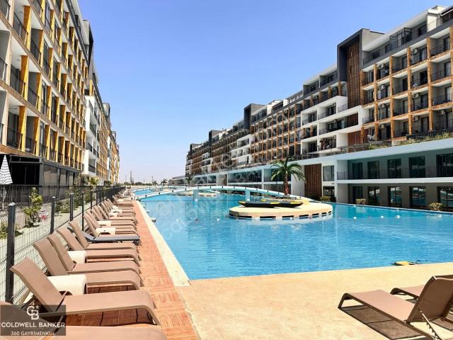 Havuzlu Sitede Full Eşyalı Yüksek Kira Getirili 1+1 Daire