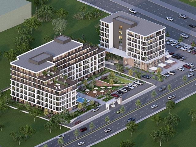HAVALİMANINA YAKIN MESAFEDE TEKA PORT PROJESINDE 1+1 DAİRE