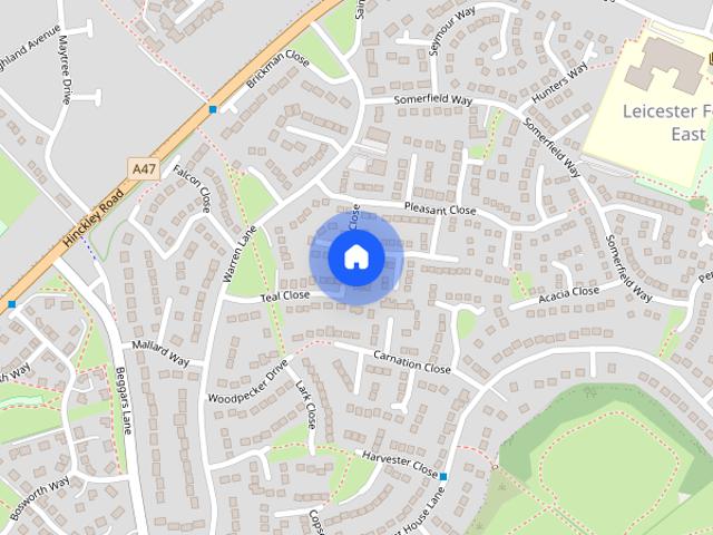 Haven Close, Leicester Forest East