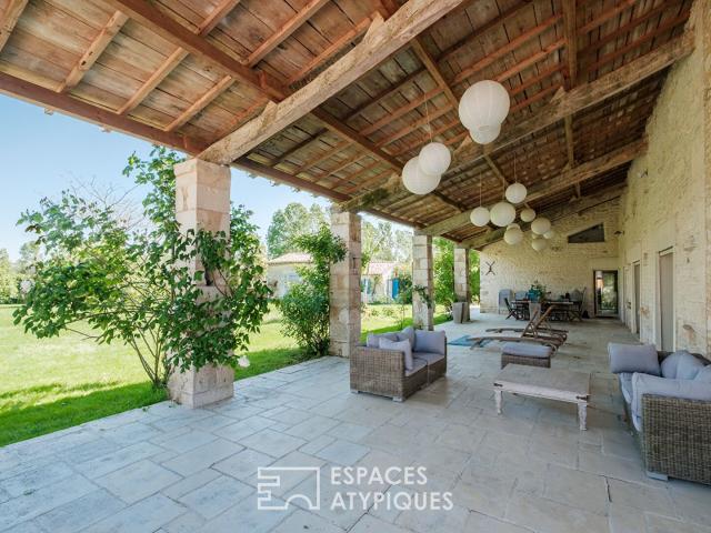 Havre de paix au coeur du Marais Poitevin 310m² Coulon