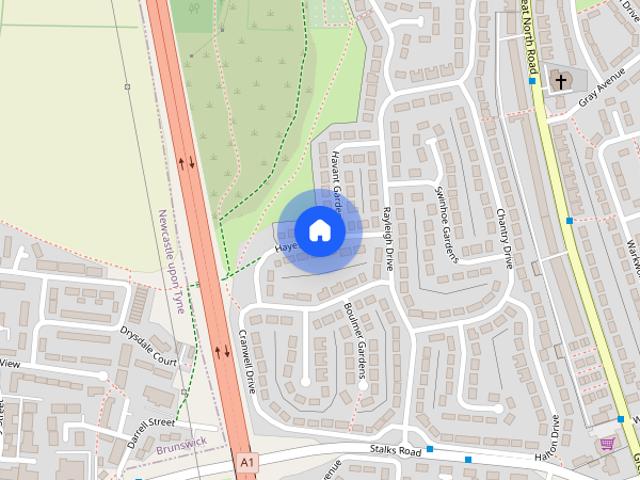 Hayes Walk, Wideopen, NE13