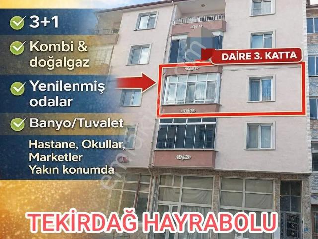 Hayrabolu İlyas Mahallesi'nde 145 M² Satılık 3+1 Daire