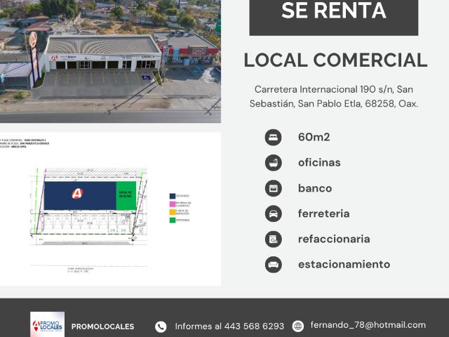 ¡Haz que tu negocio brille en Etla, Oaxaca! Sobre la Carretera Internacional 190