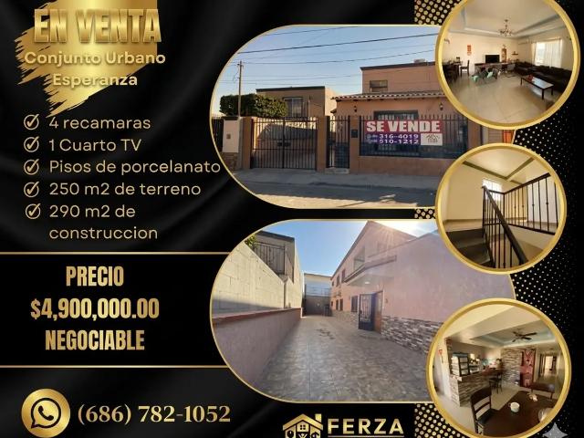 HAZ TU OFERTA SE VENDE CASA EN LA COL. CONJUNTO URBANO ESPERANZA