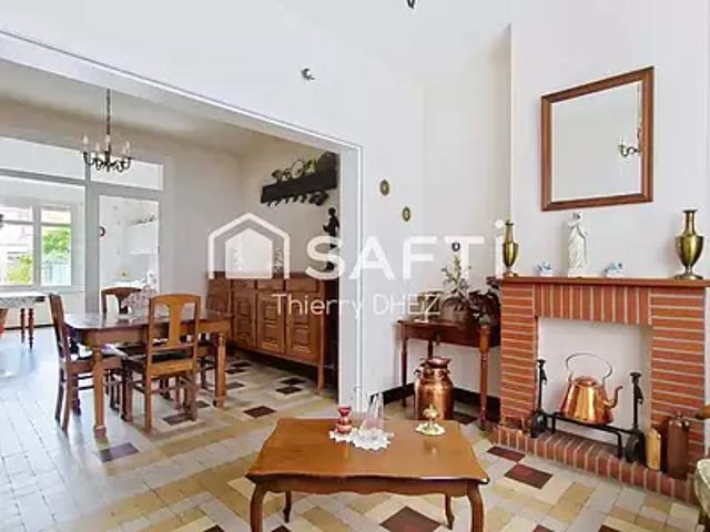 Hazebrouck 59190 Achat / Vente maison 5 pièces t5 terrasse parking