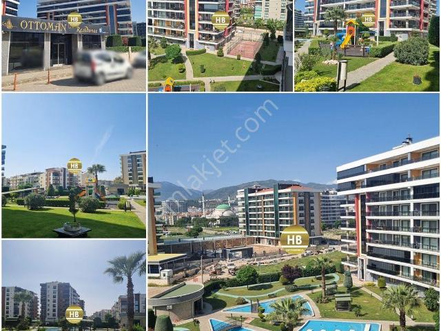 Hb'den 4+1 Kiralık Daire, Ottoman Life Rezidans'ta Ara Kat Köşe