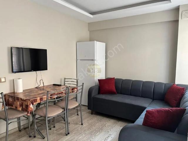 Hb'den 1+1 Eşyalı Kiralık Daire, Kurtuluş'ta Balkonlu Otoparklı Asansörlü