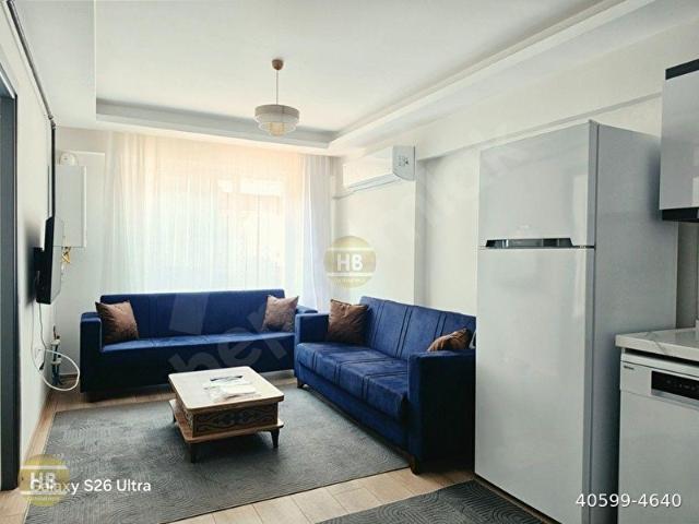 HB'den Eşyalı 1+1 Kiralık Daire, Konforu ve Rahatı Sevenlere, Tertemiz Kullanıma Hazır