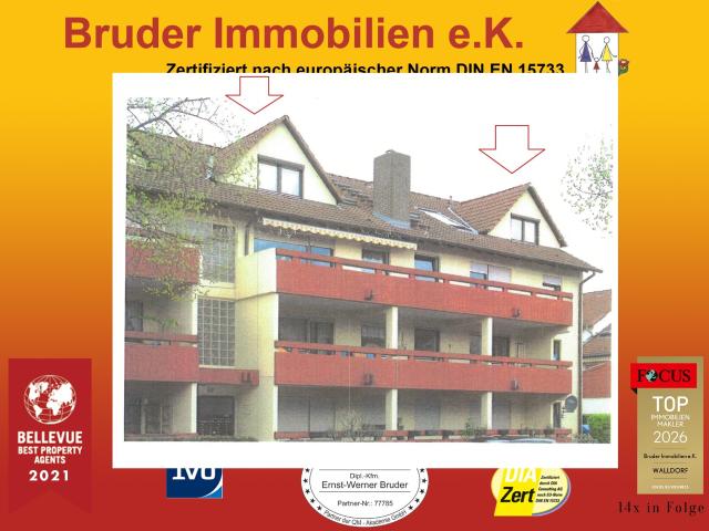 HD Rohrbach West: 2 ZKB, Loggia, TG StPl, vermietet, keine K Prov