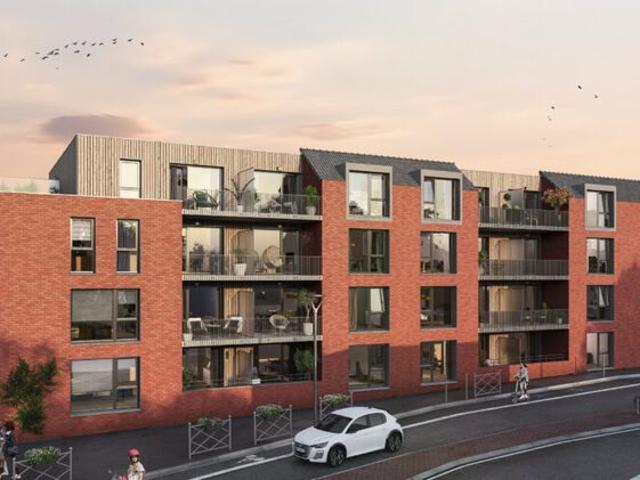 Hem Centre Appartement 4 pièces 95 m2 avec terrasse sud 95m² Hem