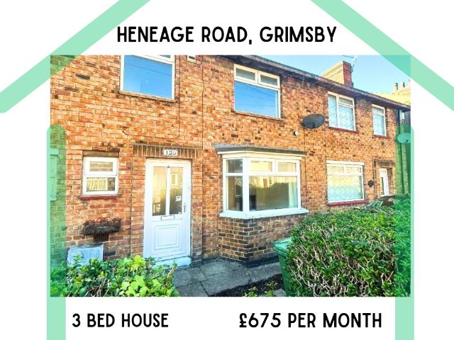 Heneage Road, Grimsby 3 bed terraced house to rent £675 pcm £156 pw