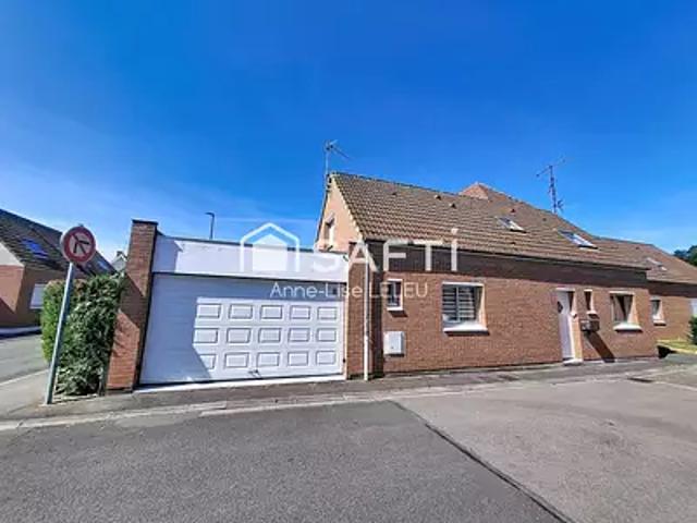 Hénin Beaumont 62110 Achat / Vente maison 6 pièces t6 terrasse parking