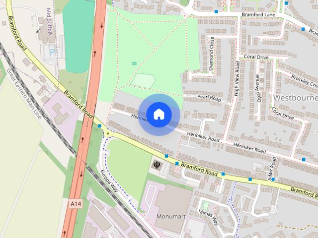 Henniker Road, Ipswich, IP1