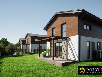 Nowoczesne domy wolnostojące 102 m² w Henrykowie