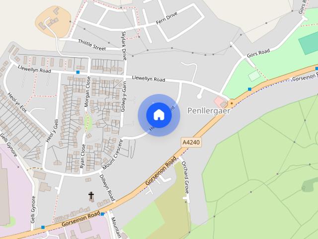 Heol Dewi Sant, Penllergaer, Swansea
