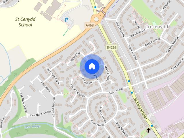 Heol Y Pia, Glenfields, Caerphilly