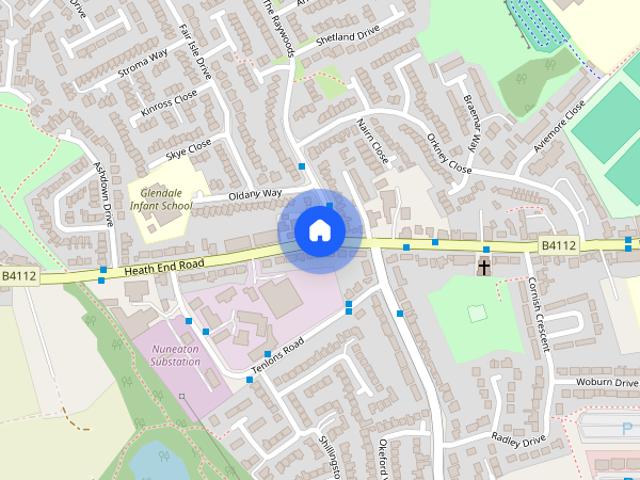 Heath End Road, Nuneaton, Warwickshire, CV10