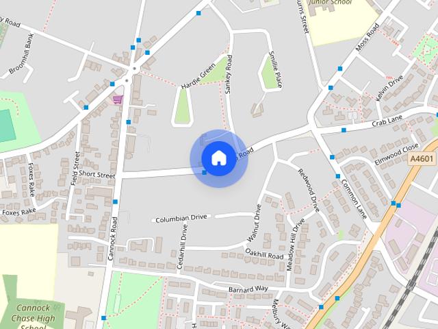Heath Gap Road, Cannock, WS11