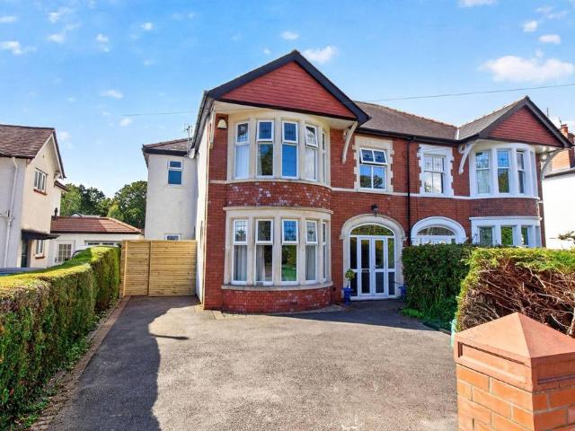 Heath Park Avenue, Cardiff 4 bed semi detached house to rent £2,500 pcm £577 pw