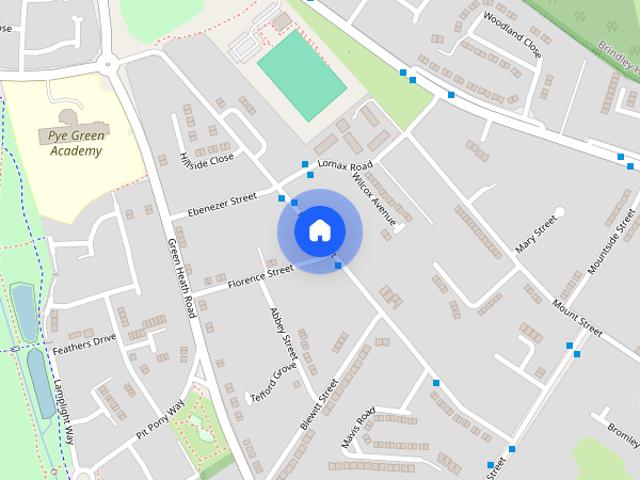 Heath Street, Hednesford, Cannock, Staffordshire, WS12