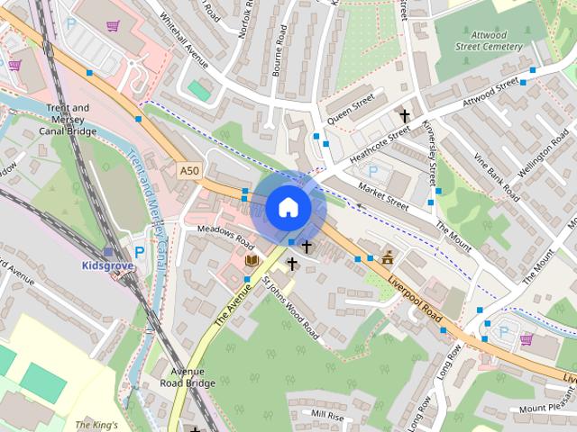 Heathcote Street, Kidsgrove, Stoke on Trent, Staffordshire, ST7