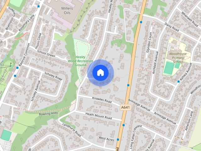 Healey Wood Gardens, Brighouse, West Yorkshire, HD6
