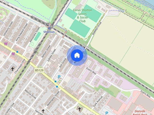Health Street, Shotton, CH5