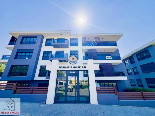 Hedef Emlaktan Marmaris Konaklarında Havuzlu 3+1 Satılık Daire