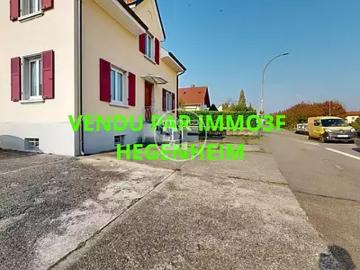 Hégenheim 68220 Achat / Vente maison 6 pièces t6 terrasse parking