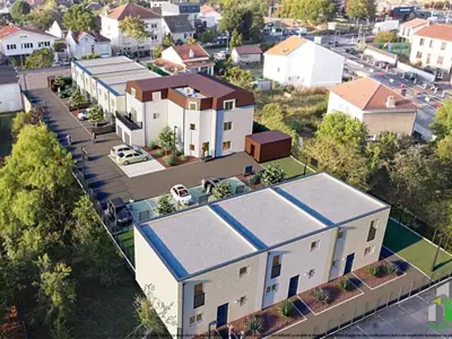 Heillecourt 54180 Achat / Vente appartement 4 pièces t4 jardin balcon