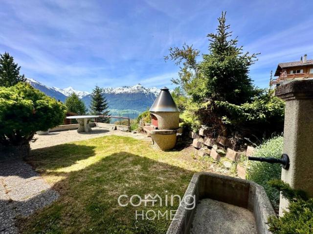 Panoramasicht und eigener Garten heimelige 3.5 Zimmer Wohnung in Engersch
