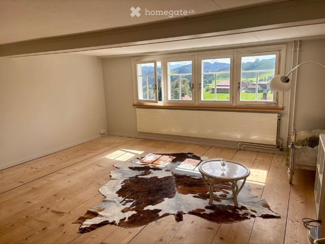 Heimelige 3 Zi Wohnung mit Weitsicht