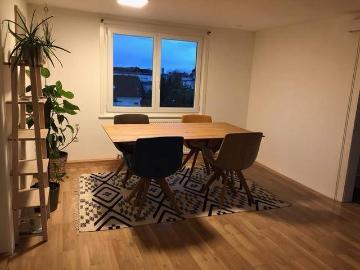 Heimelige Dachgeschosswohnung in Grenznähe Schweiz zu vermieten