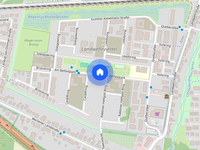 Hell, modern, hochwertig – attraktive 2 Zimmer Wohnung mit Balkon in Osnabrück | Wentzel Dr