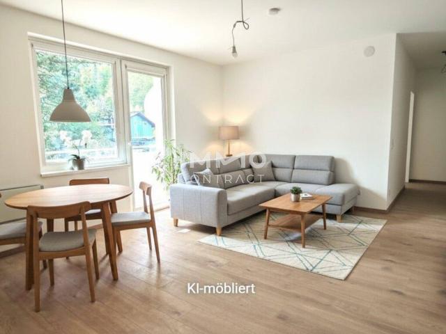 Hell, modern, kompakt, saniert: Charmante 3 Zimmer Wohnung mit großer Süd Loggia