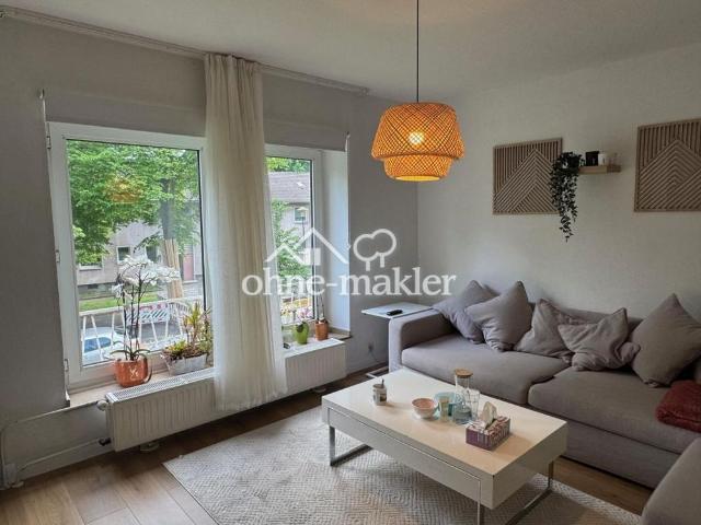 Hell & gut geschnitten: 3 Zimmer KDB in Duisburg Fahrn für Paare oder kleine Familien