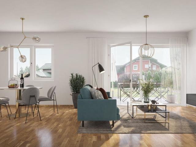 Hell, Geräumig, Hochwertig 3 Zimmer Gartenwohnung in Mattighofen