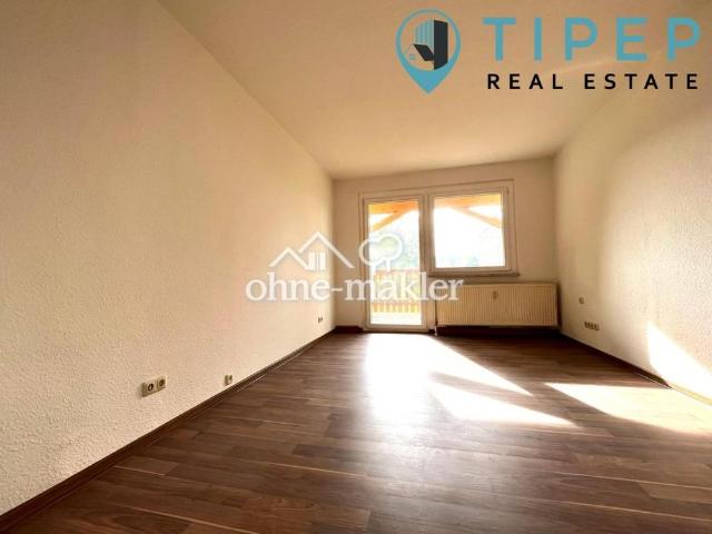 Helle 4 Raum Wohnung mit Balkon & frisch renoviert – Idyllisches Wohnen im grünen Prießnitz!