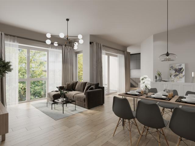 Helle 4 Zi. Wohnung mit Balkon in Achstetten!