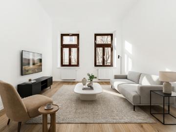 Helle 4 Zimmer Wohnung mit Balkon in Leipzig