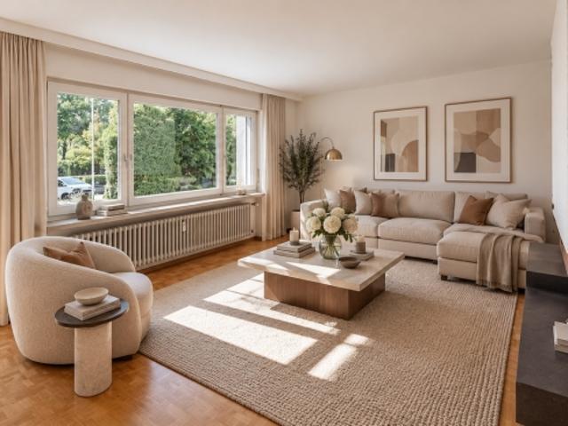 Helle 4 Zimmer Wohnung im EG ruhig wohnen in Herrliberg | BEFRISTET