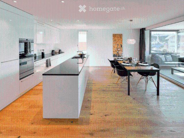 Helle 4.5 Zimmer Wohnung mit Balkon und schöner Aussicht in Greppen