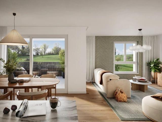 Helle 4.5 Zimmer Wohnung mit Balkon in Gansingen mieten