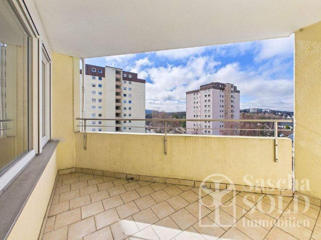 Helle 4ZKB Wohnung in Uninähe mit Garage und Südwest Loggia in Dudweiler
