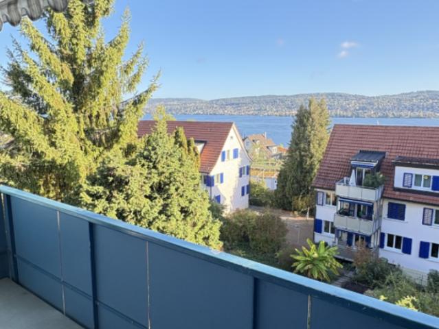 Helle 5 Zimmer Wohnung mit herrlicher Seesicht in Thalwil